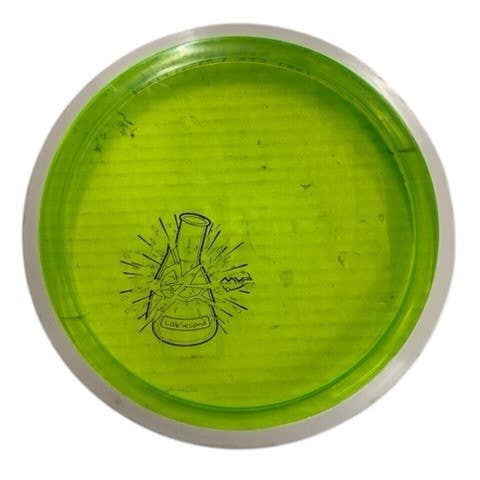 Used MVP FIREBALL LS Disc Golf Driver Neon Green 11406-S000113153