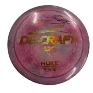 Used Discraft ESP NUKE PP Disc Golf Driver Pink 11406-S000113137