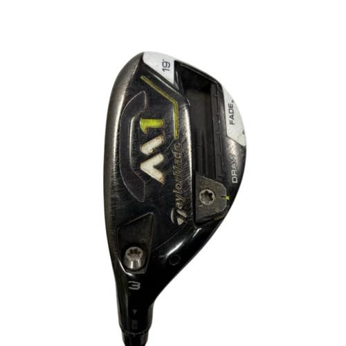 Used Taylormade M1 Mens LH 3 Hybrid Stiff Flex Graphite 11406-S000113107