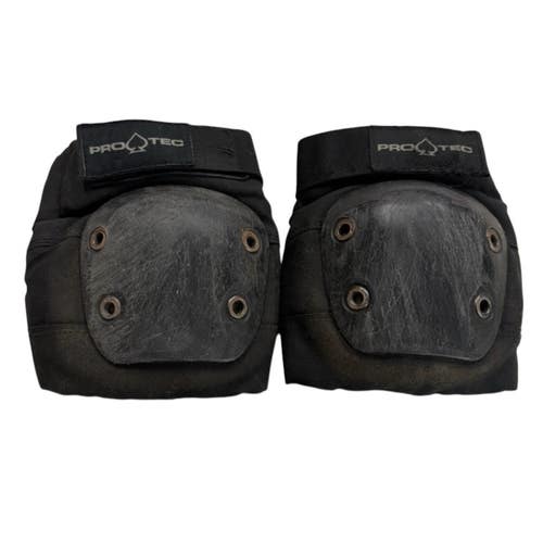 Used Pro-Tec Skateboard Kneepads Black SM 11406-S000113103