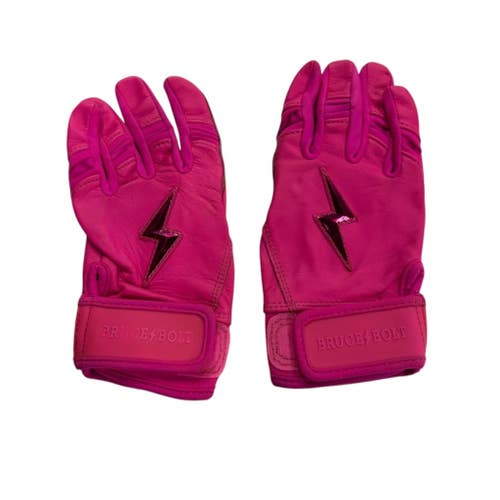 Used Bruce Bolt BB/SB Batting Gloves Youth Small 11406-S000113004