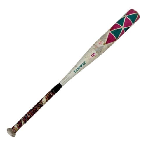 Used Easton TOPAZ BB/SB Fastpitch Bat 28" -10 11406-S000112979