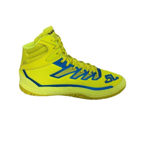 Used ScrapLife Velocity Wrestling Shoes Optic Yellow Senior Size 9.5 11406-S000112928