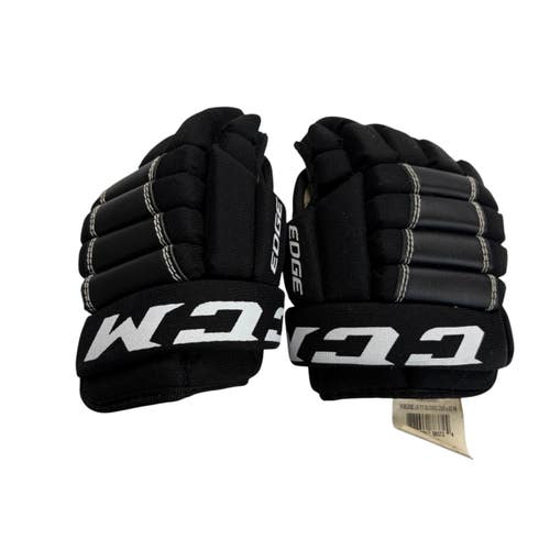 Used CCM EDGE Youth Gloves Black 8 1/2" 11406-S000112863