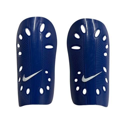 Used Nike Soccer Shin Guards Youth Royal Blue LG 11406-S000112856
