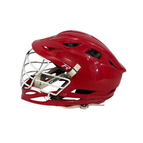 Used Cascade R Lacrosse Helmet Red One Size 11406-S000112781