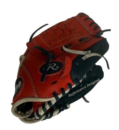 Used Rawlings PLAYERS SERIES BB/SB Glove RH Throw Red 9" 11406-S000112668