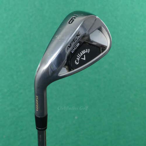 LH Callaway Apex DCB 2021 Forged Single 9 Iron TT Elevate MPH 85 Steel Regular