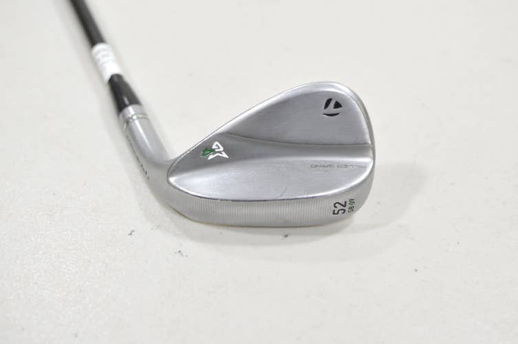TaylorMade Milled Grind 4 Satin 52-09SB Wedge Stiff RH Axiom 75g PURE #229889