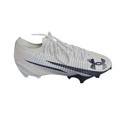 Used Under Armour Blur Pro Adult FB Cleats White Size 12.5 11406-S000110223