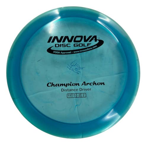 Used Innova CHAMPION ARCHON Disc Golf Driver Carolina Blue 11406-S000113712