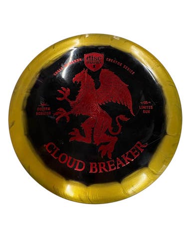 Used Discmania CLOUD BREAKER GE Disc Golf Driver Black 11406-S000112457