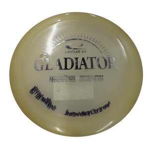 Used Latitude 64 GLADIATOR MOONSHINE Disc Golf Driver White 11406-S000112466