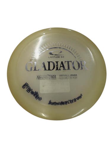 Used Latitude 64 GLADIATOR MOONSHINE Disc Golf Driver White 11406-S000112466