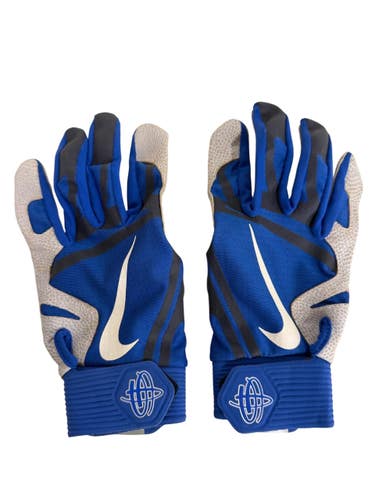 Used Nike BB/SB Batting Gloves Royal Blue SM 11406-S000111671