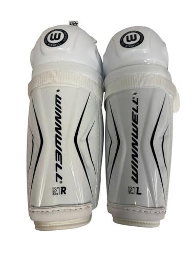 Used WinnWell DUPUIS Senior Shin Guards White 13" 11406-S000111660