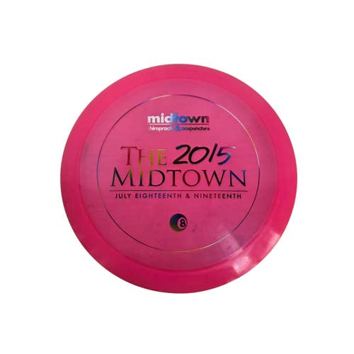 Used Discraft HEAT Disc Golf Driver Neon Pink 11406-S000111243