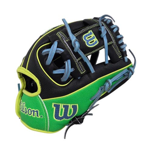 Used Wilson A2000 PF88 BB/SB Glove RH Throw Black 11 1/4" 11406-S000111061