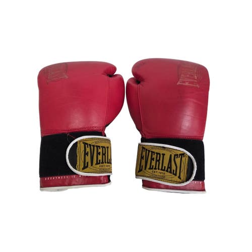 Used Everlast Boxing Gloves Red Senior 11406-S000110887