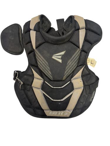 Used Easton CHEST PROTECTOR YTH 9-12 Catchers Chest Protector Black Youth 11406-S000110860