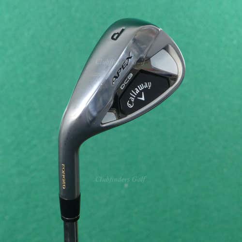 LH Callaway Apex DCB 2021 Forged PW Pitching Wedge Elevate MPH 85 Steel Regular