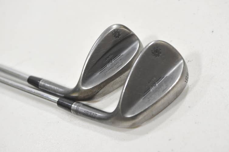 Titleist Vokey SM7 Jet Black 56, 60 Wedge Set RH BV Vokey Design Steel #229929