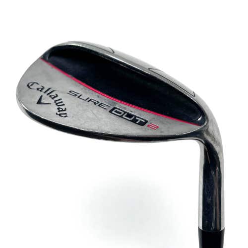 Callaway Sure Out 2 Lob Wedge LW 60* UST Mamiya Wedge 65g Wedge Graphite Mens RH