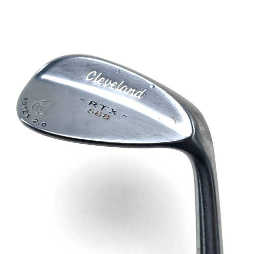 Cleveland 588 RTX 2.0 Tour Satin Lob Wedge LW 58* 12 True Temper DG RH