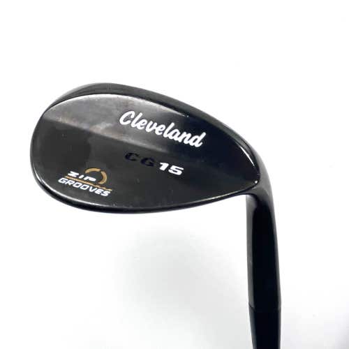 Cleveland CG15 Black Pearl Sand Wedge SW 56* 10 Bounce Traction Wedge RH