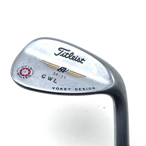 Titleist Vokey Spin Milled CC Chrome Sand Wedge SW 54* 11 True Temper DG RH