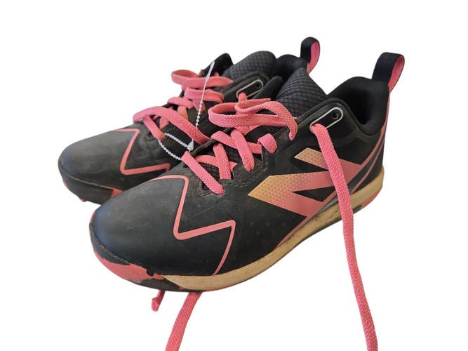 Used New Balance ROMERO BB/SB Cleats Black Junior 02.5 11450-S000530276