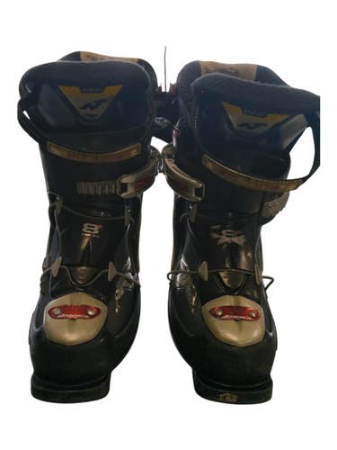 Used Nordica BOOTS Mens DH Ski Boot Black 260 MP - M08 - W09 11450-S000530169