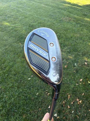 Callaway Mavrik 4 Hybrid 20 Catalyst 55 5.0 Senior Flex 39.75" +HC NICE