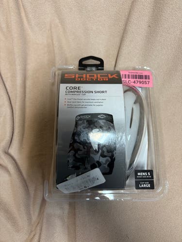 Small Adult Shock Doctor cup and compression shorts (New)