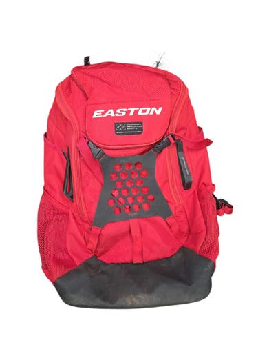 Used Easton WALK OFF NX BB/SB Player Backpack Red 11450-S000531240