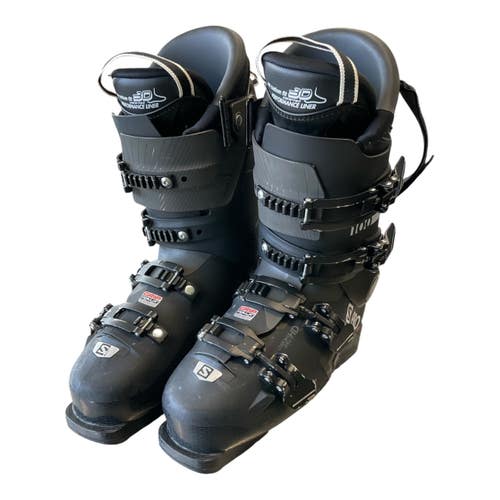 Used Salomon S PRO HV 100 Mens DH Ski Boot Black 260 MP - M08 - W09 11450-S000531119