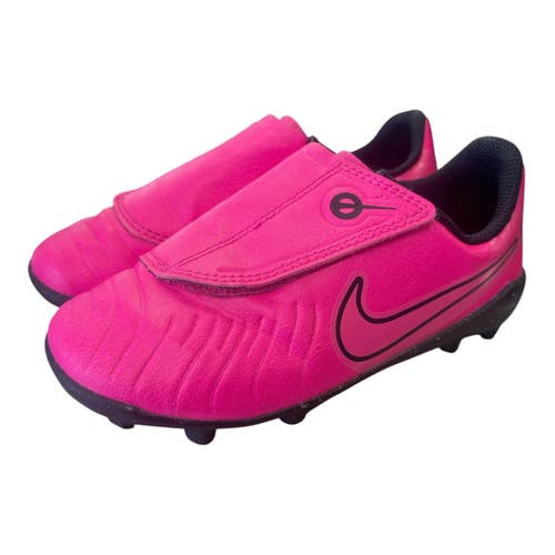 Used Nike TIEMPO LEGEND 10 CLUB Soccer Cleats Pink Youth 11.0 11450-S000530496