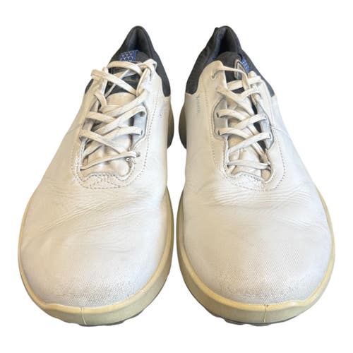 Used Ecco Mens Golf Shoes White Senior 12 11450-S000530487
