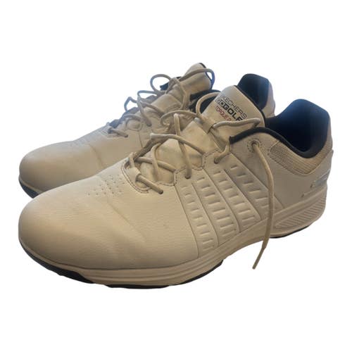 Used Skechers Mens Golf Shoes White Senior 9.5 11450-S000530480