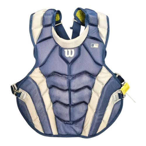 Used Wilson CHEST PROTECTOR Catchers Chest Protector Navy Blue Adult 11450-S000530428