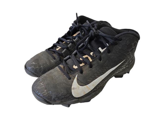 Used Nike TROUT BB/SB Cleats Black Junior 06 11450-S000531656