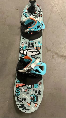Burton After School Special Snowboard With Bindings | Less than 100 cm