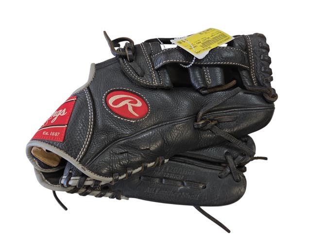 Used Rawlings SELECT PRO LITE BB/SB Glove RH Throw Black 12" 11450-S000531615