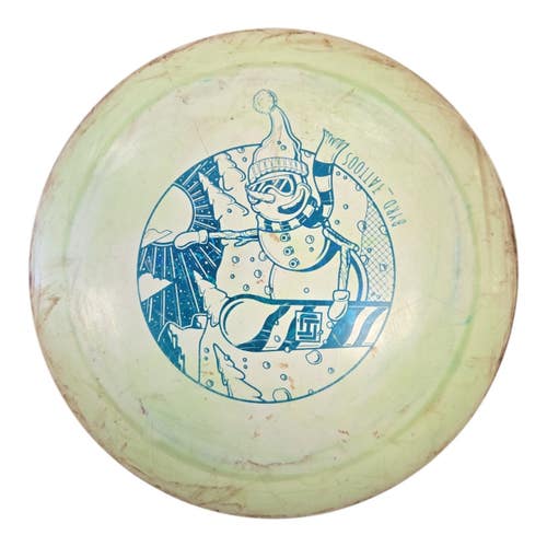 Used Discraft ESP NUKE Disc Golf Driver Green 177g 11450-S000531555
