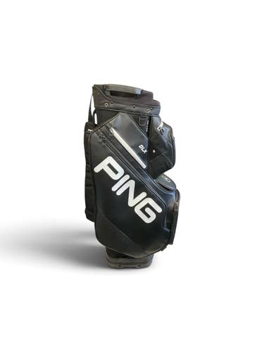 Used Ping CART BAG Mens Cart Bag Black 11450-S000531537