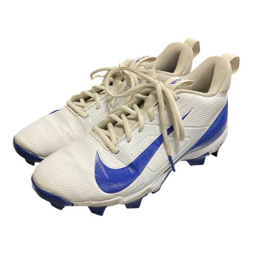 Used Nike ALPHA MENACE 4 SHARK Adult FB Cleats White Senior 8 11450-S000531457