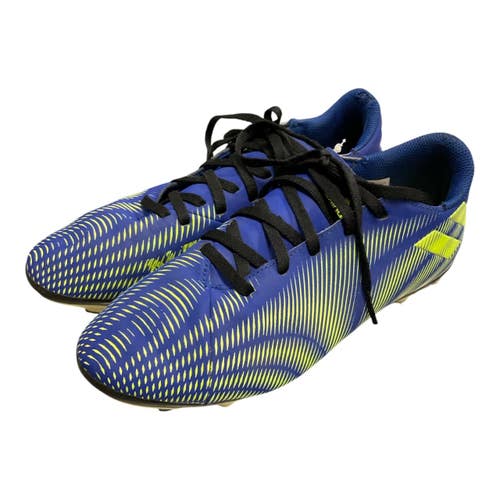 Used Adidas NEMEZIZ.4 FXG Soccer Cleats Royal Blue Junior 05.5 11450-S000531452
