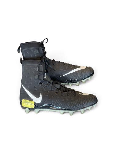 Used Nike FORCE SAVAGE ELITE TD Adult FB Cleats Black Senior 17 11450-S000531432