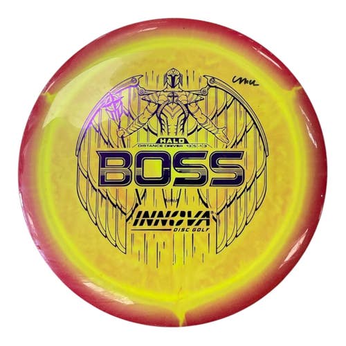 Used Innova BOSS Disc Golf Driver Yellow 170g 11450-S000531417