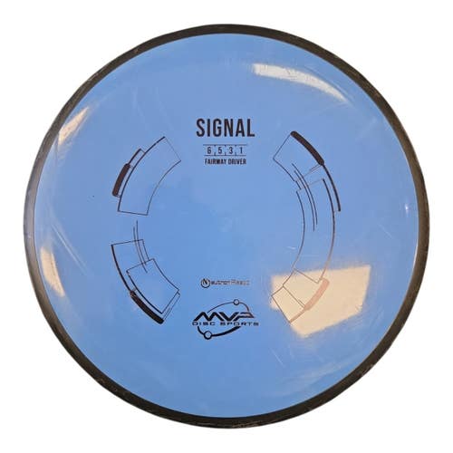 Used MVP SIGNAL Disc Golf Driver Royal Blue 160g 11450-S000531321